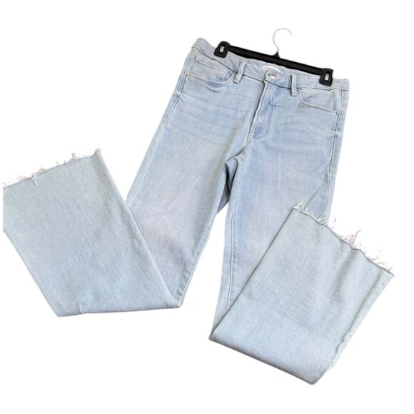 Good American Light Blue Women's Straight Leg Jeans Size 10/30 - Picture 5 of 10